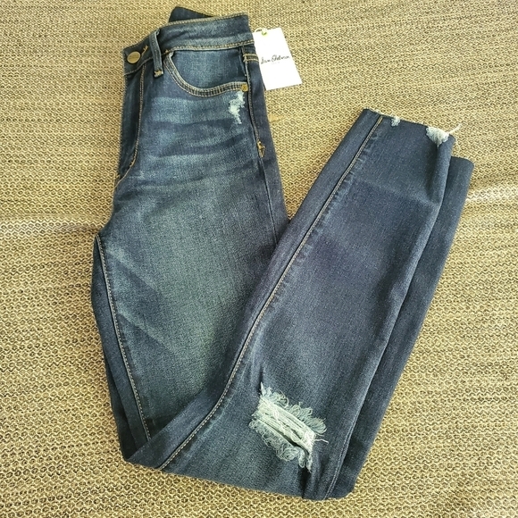 Sam Edelman "The Stiletto" High Rise Skinny Ankle Jeans - Picture 4 of 11